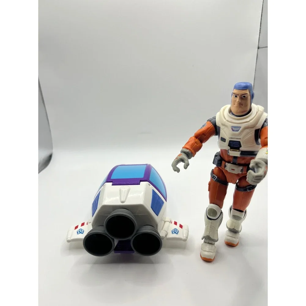 Mattel Disney Pixar Lightyear Buzz Lightyear XL-15 Figure & Vehicle Set Orange